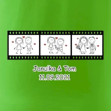 Svatební den - váš nápis (Hana-creative)