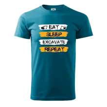 Eat Sleep Excavate Repeat