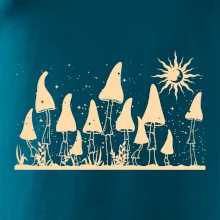 Goblincore noční krajina