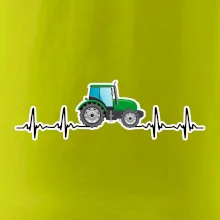 Traktor barevný ekg