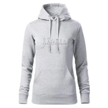 Šachové figurky v řadě - obrys