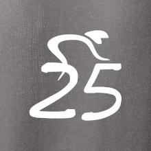 Cyklista slaví pětadvacítku (25)