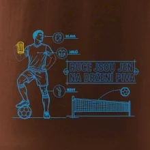 Nohejbal ruce jen na pivo