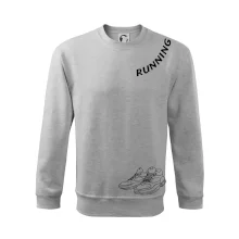 Running nápis šikmo