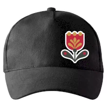 Folklor na prsu tulipán