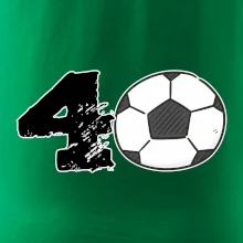 Fotbal kulaté narozeniny 40