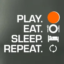 Hokejbal - Play eat sleep repeat