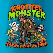Unavený krotitel monster venčí malé příšerky
