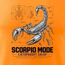 Listopadový štír technický nákres scorpio mode