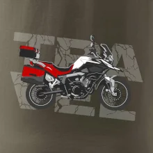 Cestovní enduro červená