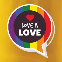 Love is love bublina