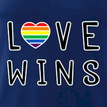 Love wins nápis