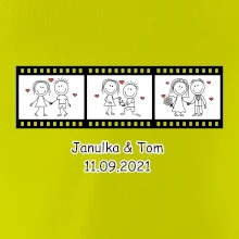 Svatební den - váš nápis (Hana-creative)