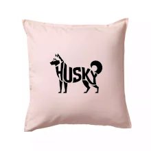 Husky nápis v těle