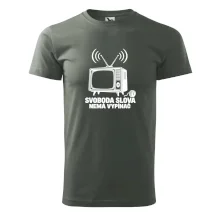 Svoboda slova nemá vypínač retro televize