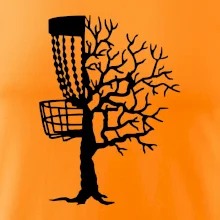 Disc golf pozor strom