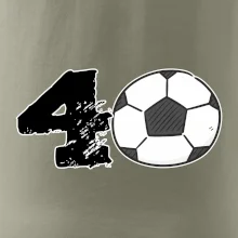 Fotbal kulaté narozeniny 40
