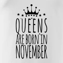 Queens are born in November