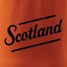 Scotland Vintage nápis