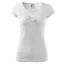 Dvě ruce a srdce jedním tahem