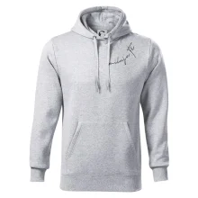 Mikina miluju tě s datumem na rukávu