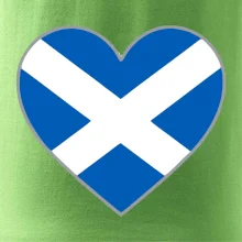 Skotské srdce na prso