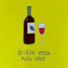 Šetřím vodu piju víno (studio-arte.cz)