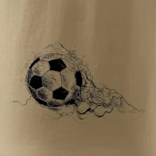 Fotbalový míč - kresba tužkou