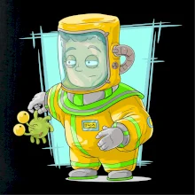 Vesmírný voják zelený