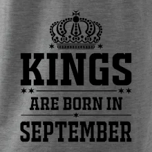 Kings are born in September