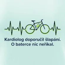 Kardiolog doporučil šlapání. O baterce nic neříkal.