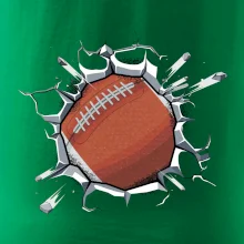 Americký fotbal míč v triku