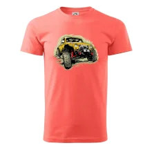 Žlutý offroad s navijákem