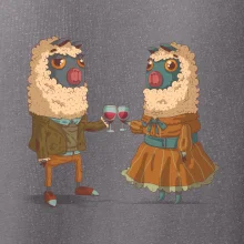 Alpaky s vínem pár