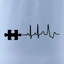 EKG puzzle rozpojené