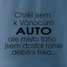 Chtěl jsem k Vánocům auto