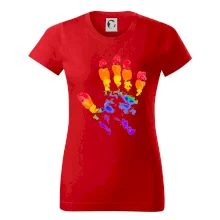 LGBT hand print
