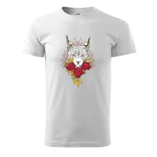 Rys s červenými růžemi  (Pecka design)
