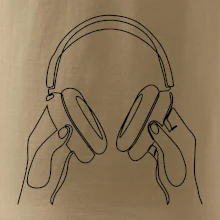 Sluchátka  jedním tahem