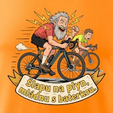 Šlapu na plyn, mládnu s baterkou