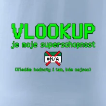 Vlookup moje superschopnost