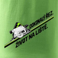 Dokonalý řez život na vodicí liště
