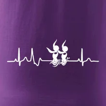 EKG synchronizované plavání