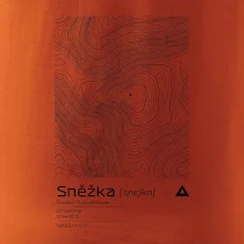 Sněžka - vrstevnice v obdélníku
