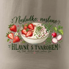 Nasladko naslano hlavně s tvarohem