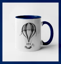 Horkovzdušný balón  kreslený