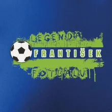 Jméno - legenda fotbalu zelená