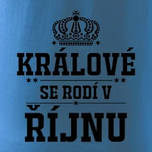 Králové se rodí v řijnu