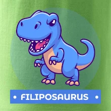 Dinosauří jména - modrý dinosaurus