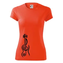 Houslový klíč kytara